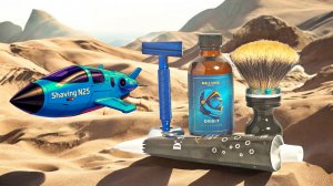 Бритье N25: The Alpha Ecliptic Blue Slant от Phoenix. Юбилейное бритье 29.01.2026г.