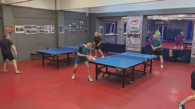 Коренюгин А. (679) - Халаджиев П. (614) настольный теннис 27.01 Малиновый 400+ турнир СПб смотреть онлайн