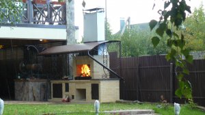 ПЕЧИ и КАМИНЫ 21-го века. Кухонный комплекс.