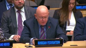 Выступление В.А.Небензи на торжественном мероприятии по случаю 80-летия ЭКОСОС