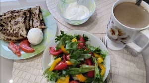 Мой завтрак диабетика. 28.01.