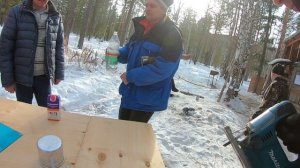 Эндуро Ангарск. Ремонт зимовья на оз. Нухун-Гол.