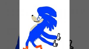 Арт рутуб сонику (с мемом)