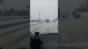 снег в Москве