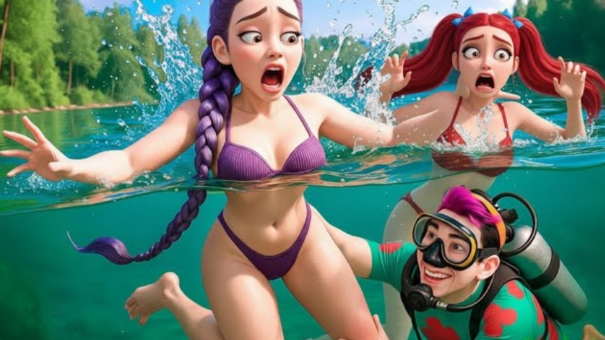 Спасаем охотников на демонов Руми и Миру. смотреть онлайн