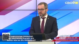 С января по октябрь 2025 года объём отгруженных товаров собственного производства Ставрополья