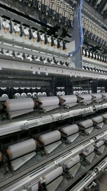 Высокоскоростная машина DTY, работающая на нашем заводе смотреть онлайн