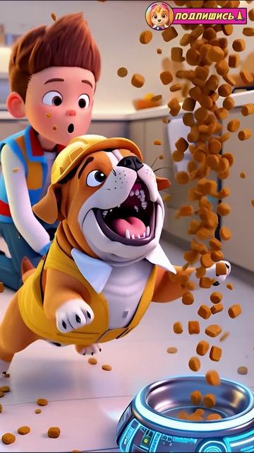 Робо-кормушка для Крепыша  от Райдера 🤩 Щенячий патруль