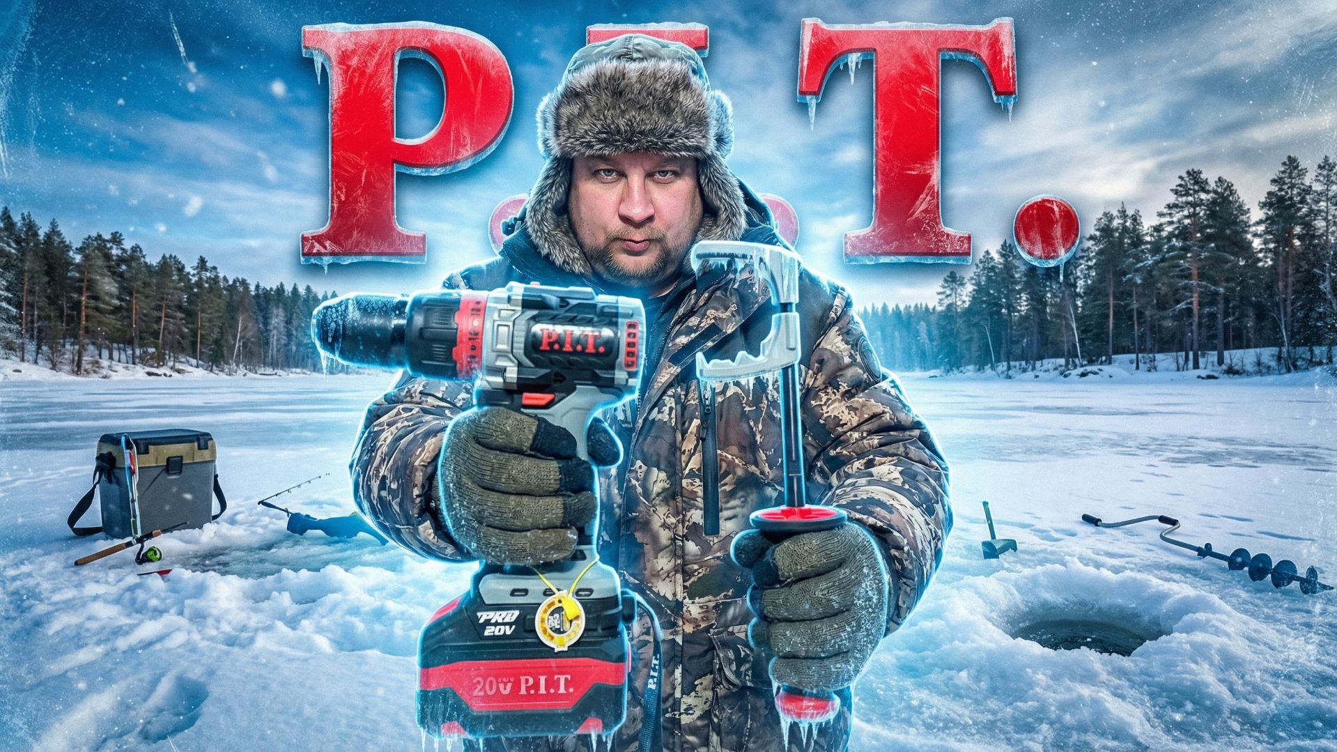 Обновление "шурика рыбака" P.I.T. PSB20H-13C/2 смотреть онлайн