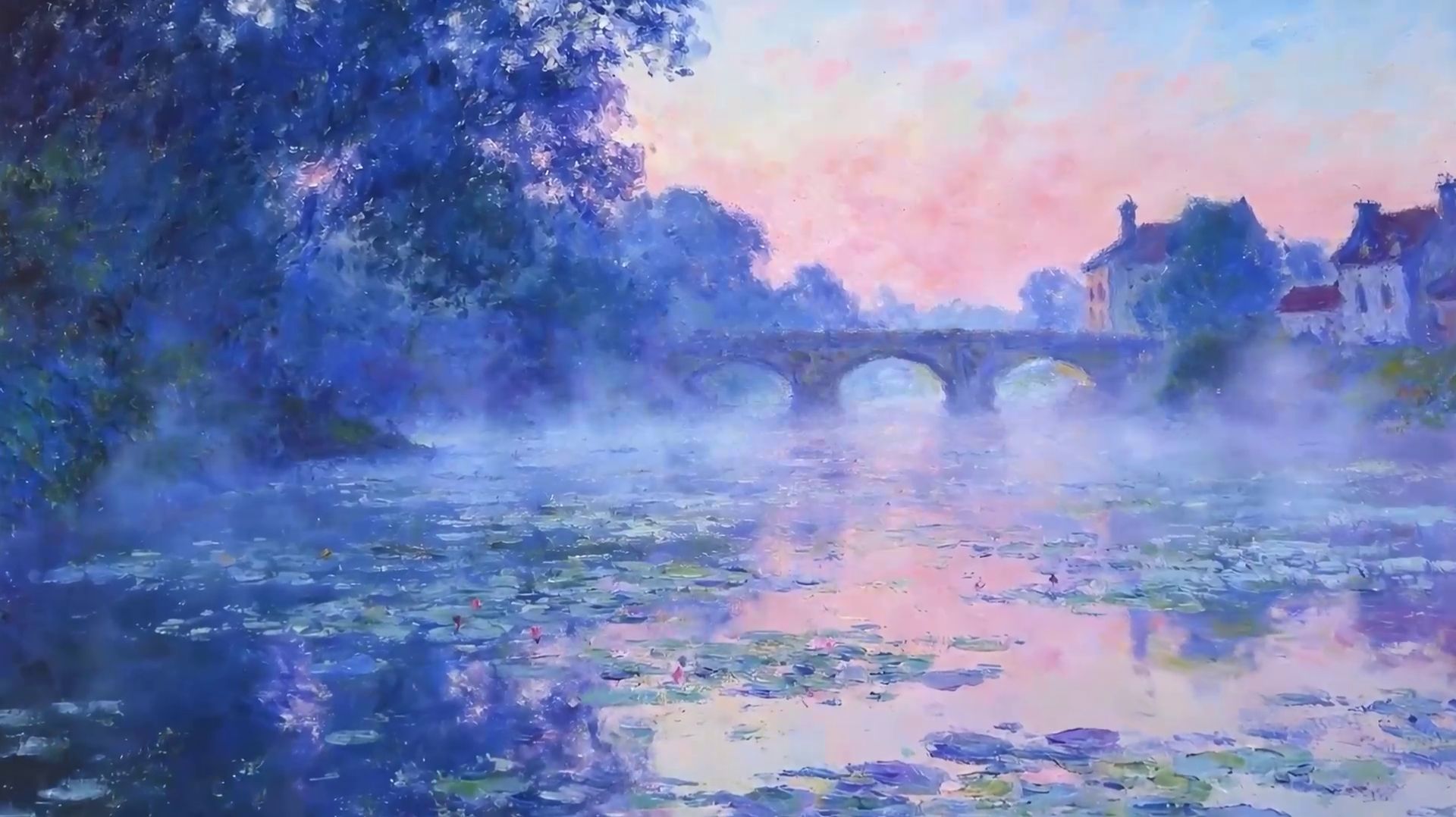 Визуальные Поэмы — Клод Моне `Путешествие к лилиям` Визуальные Поэмы — Клод Моне `Путешествие к лилиям`