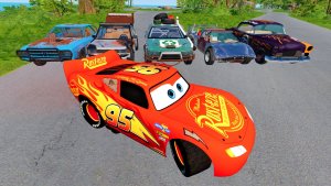 МУЛЬТИКИ ПРО МАШИНКИ: гонка к краю — кувырки в воздухе и грандиозные финалы на горе!