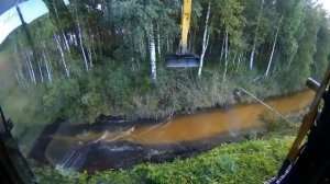 Бобры заблокировали магистральный канал