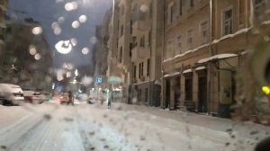 Шкода Октавия А8! Яндекс такси. Работа в снегопад!!!