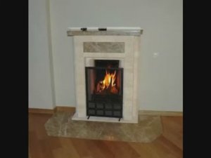 ПЕЧИ и КАМИНЫ 21-го века. "Бесшовный" шлифованный тёплый камин.