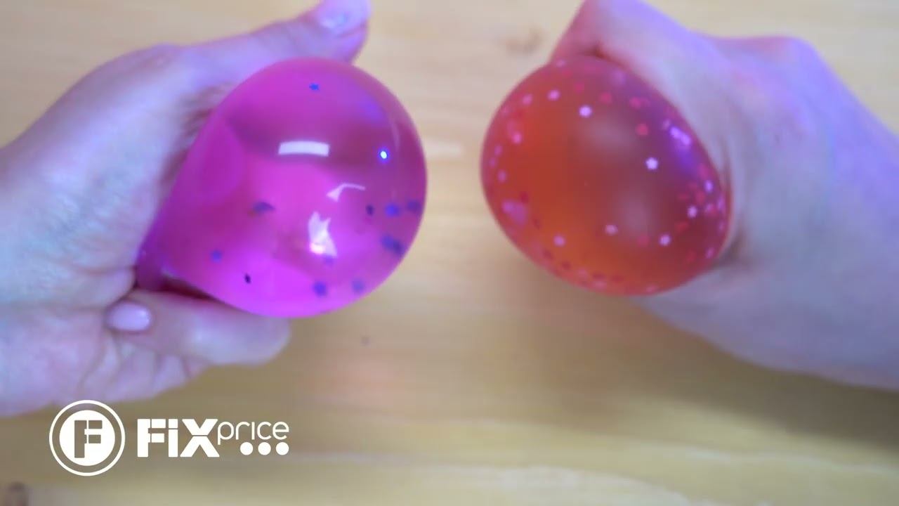 Игрушка "Мячик-мялка" | FIX PRICE смотреть онлайн