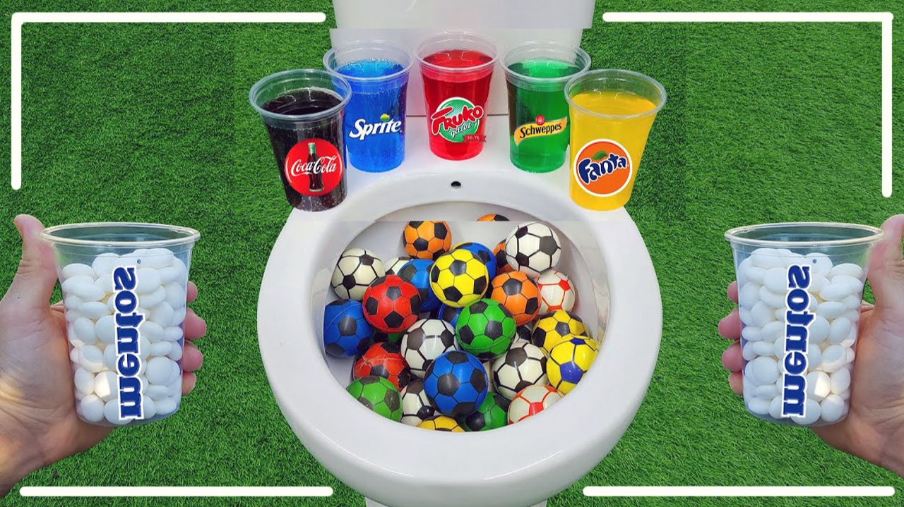 Мультики для детей. Эксперименты с Скибиди Туалетом, Ментосом и сладкими газировками для малышей смотреть онлайн