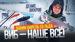 Зимняя форель на виб. От выбора приманки до рабочей проводки.