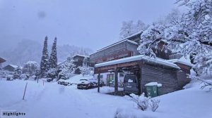 Снегопад в швейцарской деревне ❄️ Жизнь в зимней стране чудес 🇨🇭