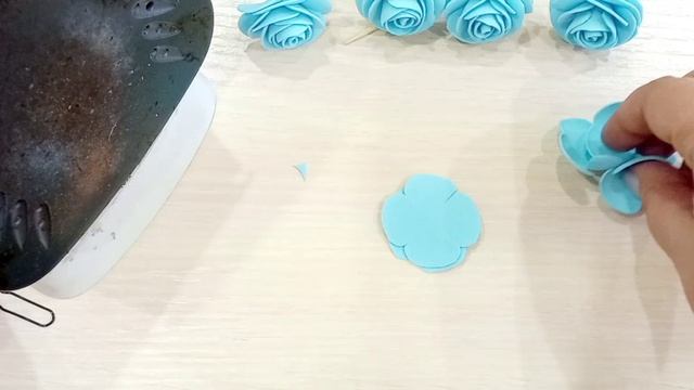 Оригинальный аксессуар для волос своими руками. МК шпилька для волос с розой