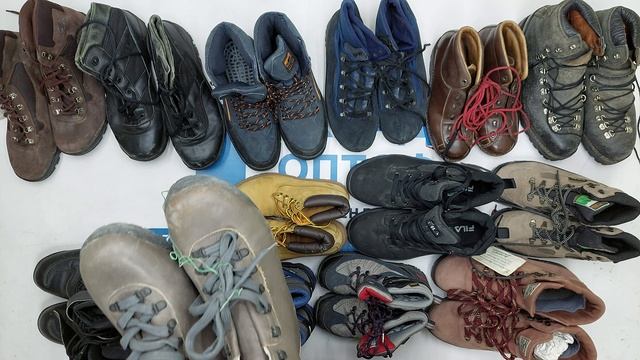 Обувь трекинг (для активного отдыха) осень-зима секонд оптом 1 пак