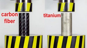 HYDRAULIC PRESS AGAINST DURABLE MATERIALS