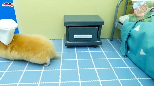 Маленький хомяк прыгает туда-сюда между игровым и реальным мирами, случайно попадая в ловушку. смотреть онлайн