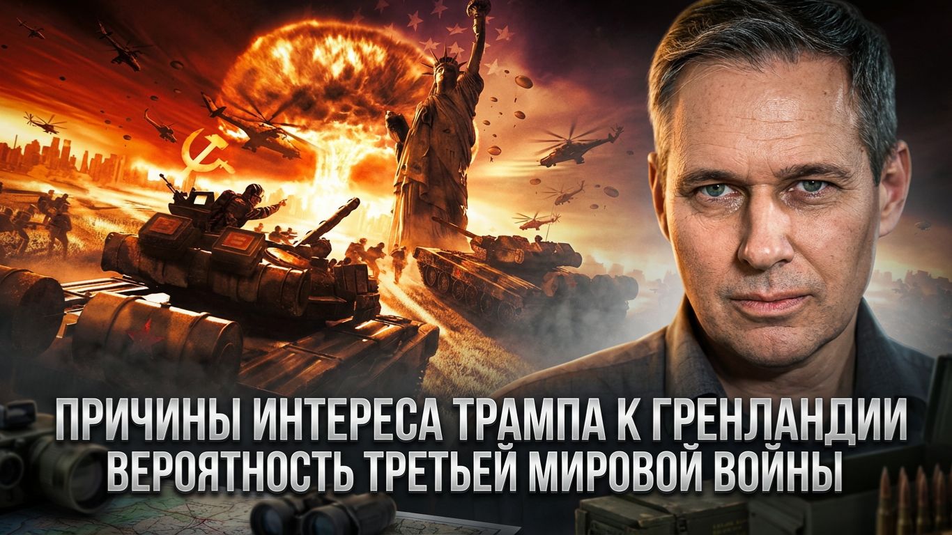 Александр Артамонов | Причины интереса Трампа к Гренландии. Вероятность третьей мировой войны смотреть онлайн