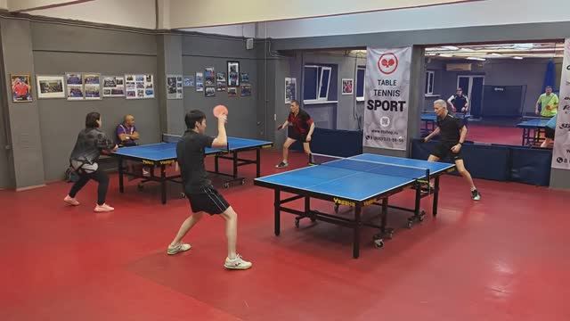 отбор Селяков А. (499) - Баторов А. (719) настольный теннис 27.01 Малиновый 400+ турнир СПб смотреть онлайн