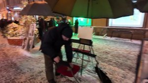 Праздничная ночная Москва зимняя прогулка и атмосферные звуки города ❄️🌃✨