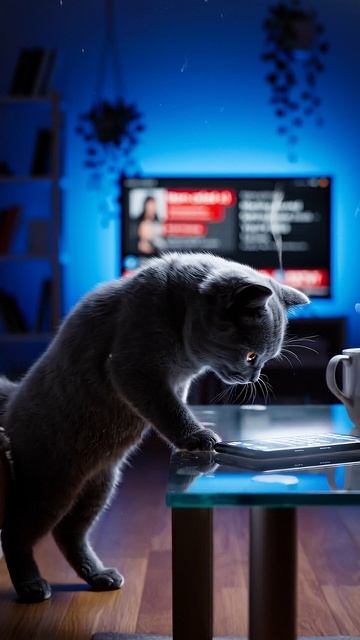 The cat who brought back the silence / Котик, который вернул тишину #shorts #cat #веселыекоты #cute смотреть онлайн