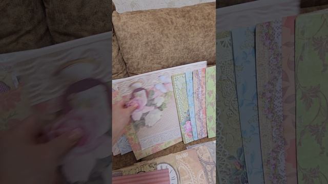 Обзор бумаги для скрапбукинга смотреть онлайн
