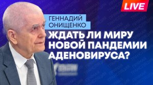 Онищенко: пандемия аденовируса, запасы лекарств в ЕАЭС и советы для экстремальных холодов