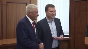 Глава МВД Владимир Колокольцев вручил награды представителям ведущих отечественных СМИ.