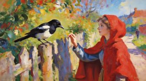 Визуальные поэмы - Клод Моне `Сорока`