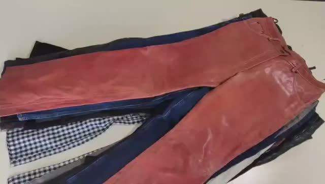 Лот 1855 Брюки Кожа Деним Женские Германия КРЕМ 1160р_кг 13,8кг 23ед смотреть онлайн