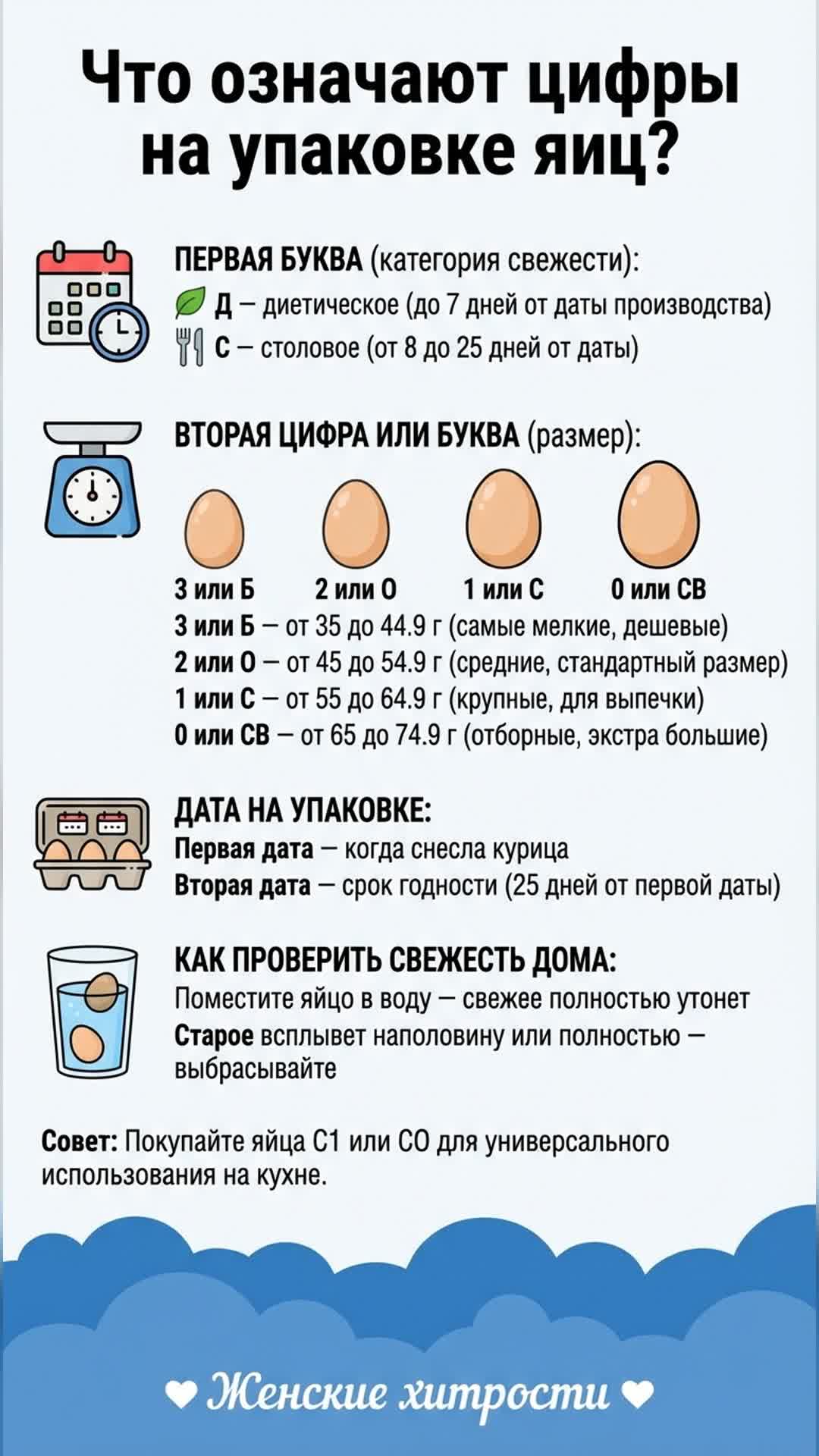 Как правильно выбрать яйца в магазине? смотреть онлайн