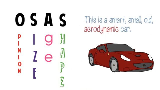 Adjective Order - English Grammar смотреть онлайн