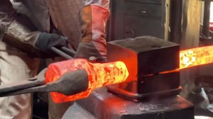 Переработка ржавой якорной цепи.