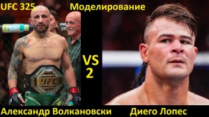 UFC 325: Александр Волкановски VS Диего Лопес 2| UFC 5