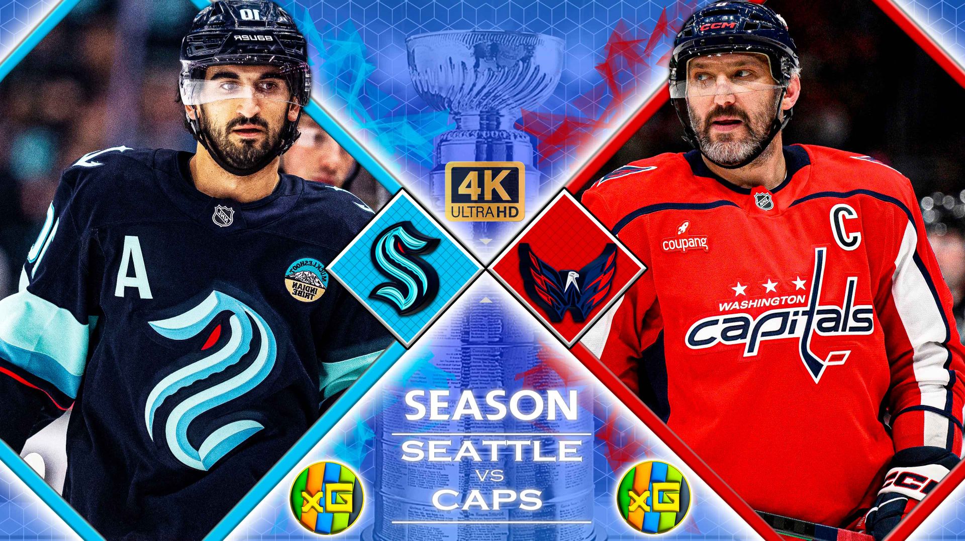 Сиэтл - Вашингтон | НХЛ | 27.01.2026 | Прямая трансляция | xG смотреть онлайн