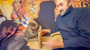 Люся с Ангелиной распаковывают подарки и наконец-то дошли до ПОРТРЕТА Жорик! ОДНО ЛИЦО!