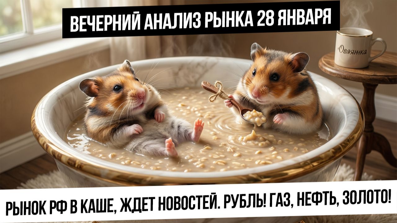 Вечерний анализ рынка 28 января. Индекс IRUS ждет новостей. В газе ждут вторую бурю! Нефть на хаях! смотреть онлайн