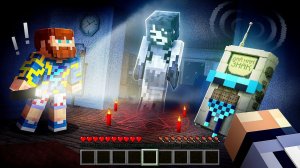 ⭐️Майнкрафт, но Мы Попали в Дом С ПРИЗРАКОМ • [Режим Фазмафобия] + Фиксплей   💎Видео MrLololoshka