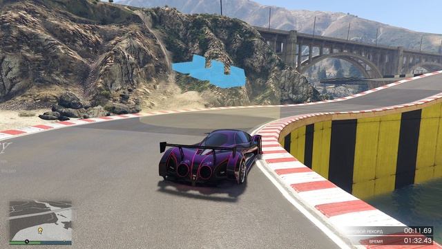 GTA V Online Каскадерские гонки "Каньон любви" смотреть онлайн