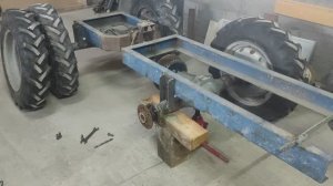 КАК КРЕПИТЬ МОСТ К РАМЕ. МИНИТРАКТОР ПЕРЕЛОМКА