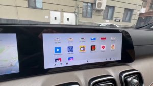 Jaecoo J8 Навигатор на приборной панели, установка приложений