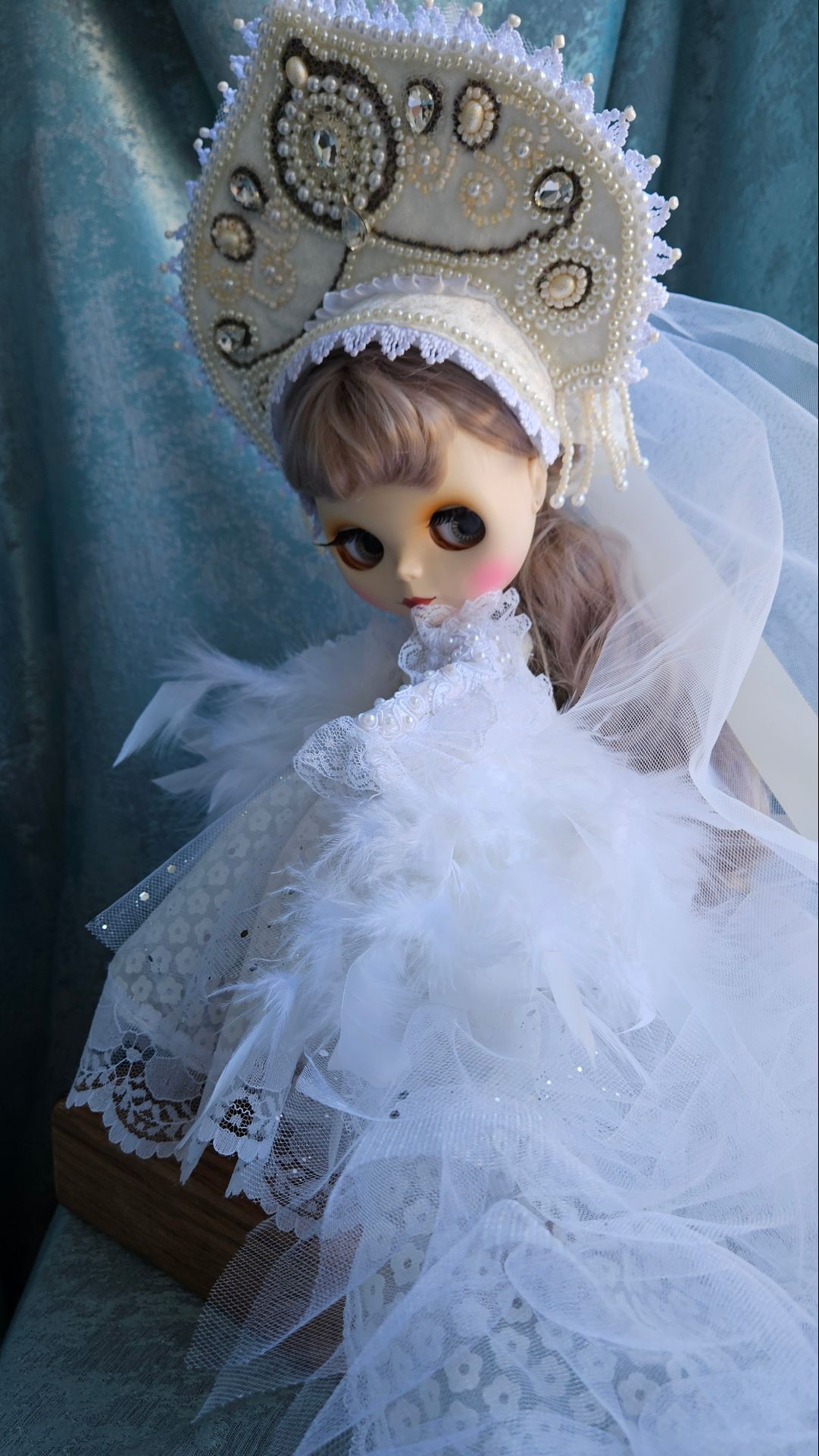 🦢 Представляю мой АВТОРСКИЙ наряд «Царевна-Лебедь» в стиле сказочной принцессы