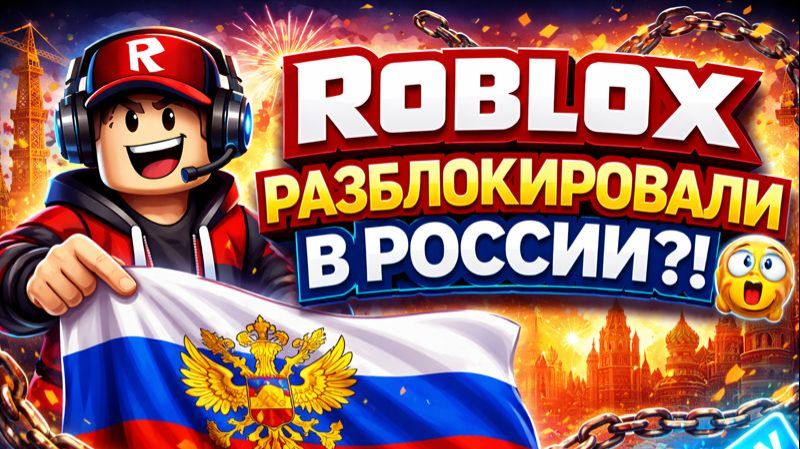 УРА!!! Роблокс разблокировали!!!