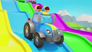 Мультики для детей и малышей Изучаем цвета с помощью футбольных мячей - детские стишки и песни