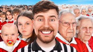 ЛЮДИ ОТ 1 ДО 100 ЛЕТ СРАЖАЮТСЯ ЗА $500,000
MRBEAST МИСТЕРБИСТ НА РУССКОМ